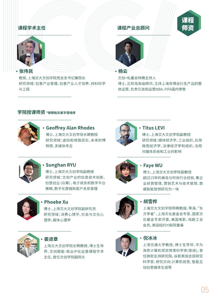 上海交大文創學院“新文創”CEO企業家研修班（第七期）招生簡章_第6頁