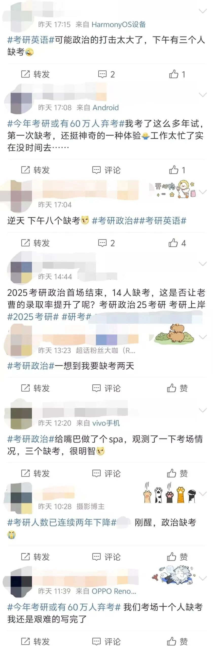 2025考研棄考人數(shù)！
